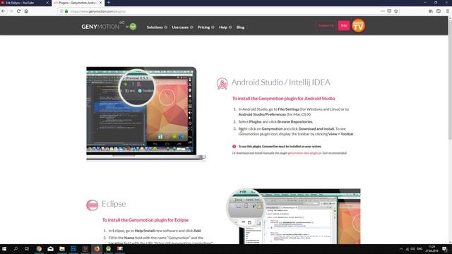 Эмулятор Android Genymotion. Как скачать бесплатно.