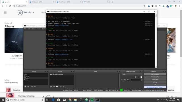 Create Music streaming Webapp | Vue JS | LiveCodebase Live Stream смотреть онлайн