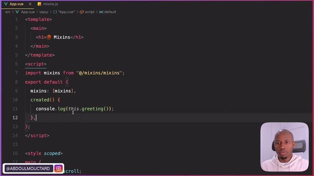 19 - Mixins | Vue.js 3 смотреть онлайн