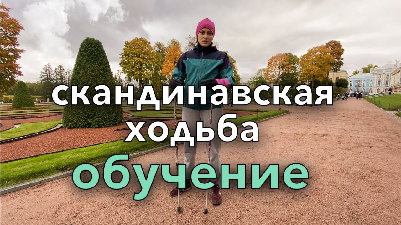 Техника скандинавской ходьбы в Царском Селе смотреть онлайн