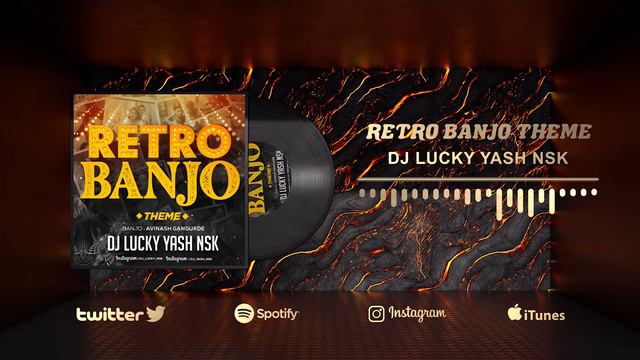 Retro Banjo Theme | Mashup | Avinash Gangurde | DJ Lucky Yash Nsk | 2022 Dj Song смотреть онлайн