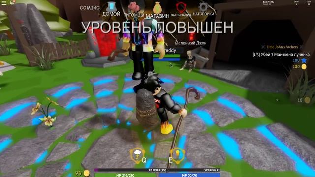 НИКТО НЕ ПОМЕШАЕТ МНЕ СТАТЬ КОРОЛЕМ МАГОМ! Симулятор мага в роблокс Смайл Фредди Roblox смотреть онлайн