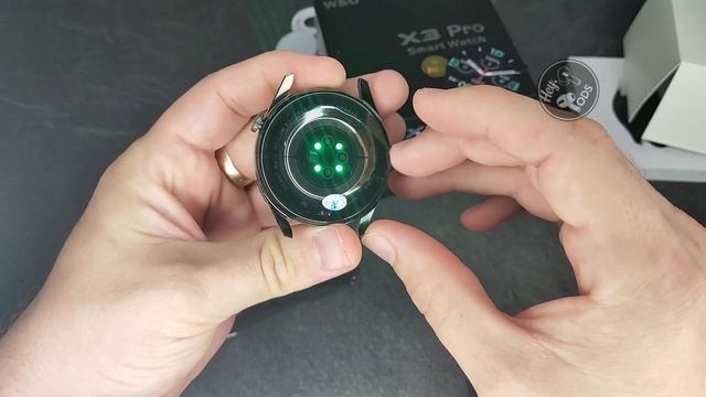 Стильные мужские Смарт Часы W&O X3 Pro в классическом стиле смотреть онлайн