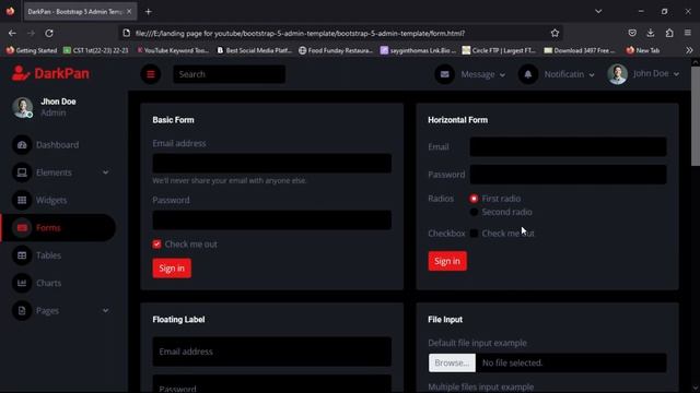 Responsive Admin Dashboard Using HTML CSS & JavaScript | How To Create A Responsive Admin Template смотреть онлайн