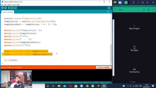 Blynk IOT EP.32 DS18B20 เซ็นเซอร์วัดอุณหภูมิ ทนทานเหมาะกับการใช้งานทุกๆที่ DS18B20 +ESP8266 +Blynk смотреть онлайн