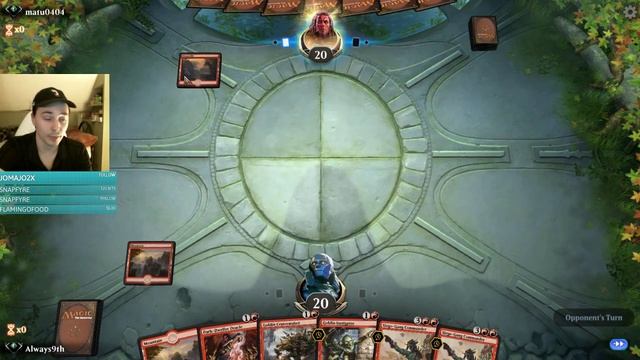 Mono Red Goblin Storm Combo Standard MTG Arena смотреть онлайн
