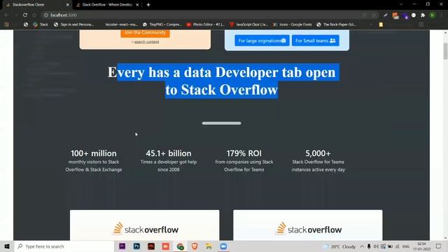 ?[ENG] Stack Overflow Clone from scratch using React, Bootstrap & Sass #project6 #CodeWithDolly смотреть онлайн