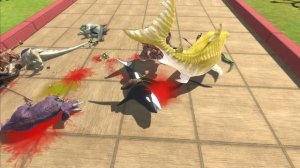 NEW! Frilled Shark of Evolution VS ARBS Dinosaurs - Animal Revolt Battle Simulator