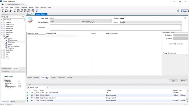 How Add a Foreign Key Constraint (Make Relationships) in MySQL WorkBench смотреть онлайн