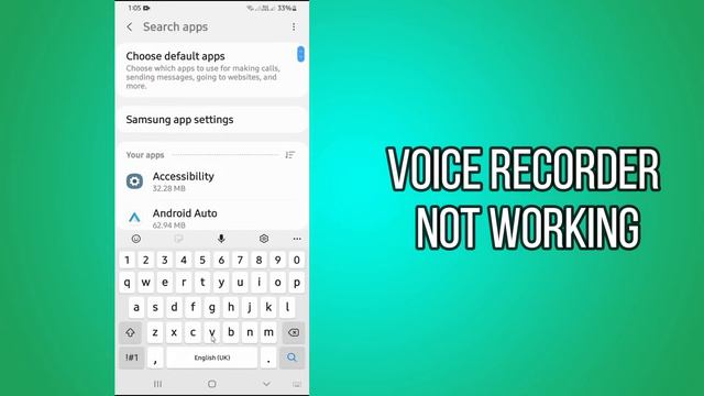 Samsung Voice Recorder Not Working Problem Galaxy S22/Ultra/Plus смотреть онлайн