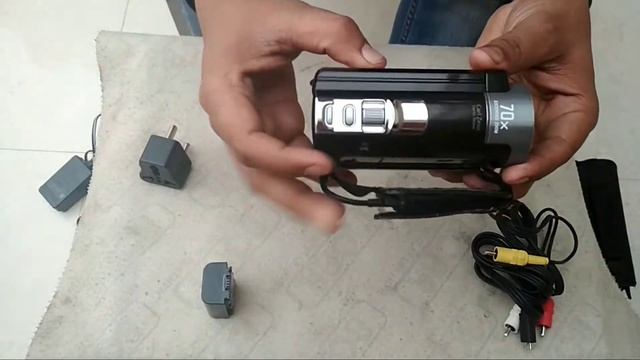 Unboxing of DCR SX45E || REVIEW AND TESTING. смотреть онлайн