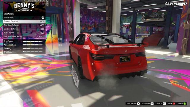 Next-Gen Karin Asterope RS in GTA 5 Online смотреть онлайн