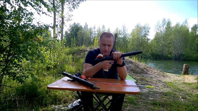 Тест ружья для подводной охоты Vector