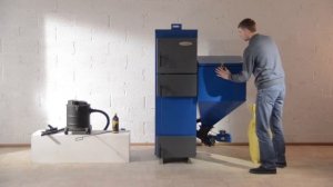 Как работает котел на пеллетах