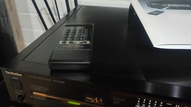 Cd Player Technics SL-P1000 смотреть онлайн