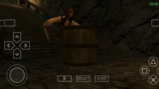 Pirates of the Caribbean: At world's end на русском языке, gameplay PSP, Android,mi8, Snadragon 845 смотреть онлайн