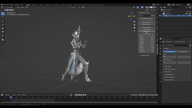 Blender Addon for Simulation l Bone Dynamics Pro смотреть онлайн