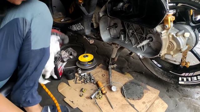MOTOVLOG#36 CJVT CLEAN AND SECRET INGREDIENTS ( SPEEDTUNER BAON) GEAR OIL , SUPER OIL смотреть онлайн