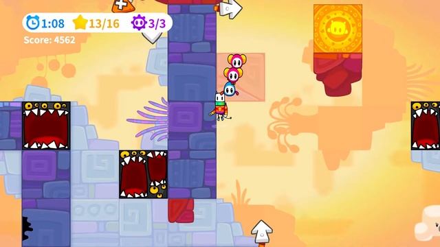 CATTCH Gameplay / A Colorful Platformer for young and old смотреть онлайн