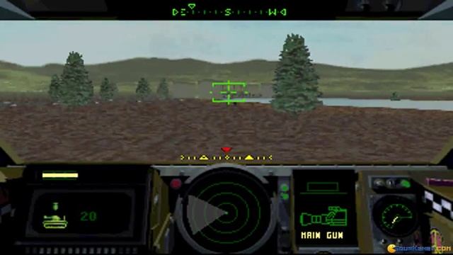 Shellshock gameplay (PC Game, 1996) смотреть онлайн