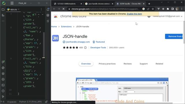 Creating REST APIs with Flask: Retrieve Student Information by Roll Number смотреть онлайн