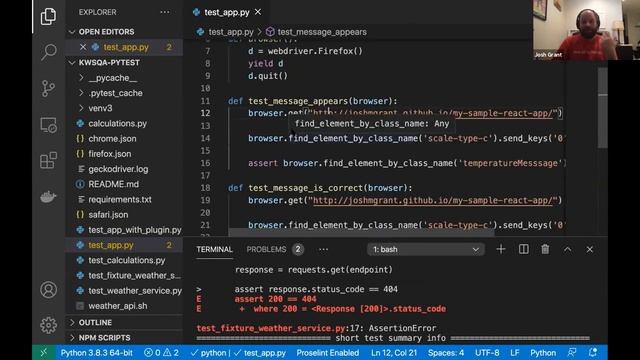 Josh Grant - PyTest: The Awesome Parts - Feb 24, 2021 смотреть онлайн