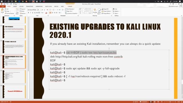 Kali Linux 2020.1 Review - தமிழில் | Cyber News#001 | Tamil Overflow? смотреть онлайн