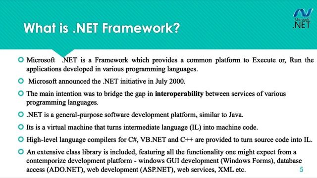 intro Net framework C# programming 1 смотреть онлайн