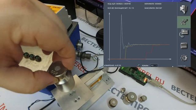 Калибровка и настройка весоизмерительного модуля ПТЦ-002 смотреть онлайн