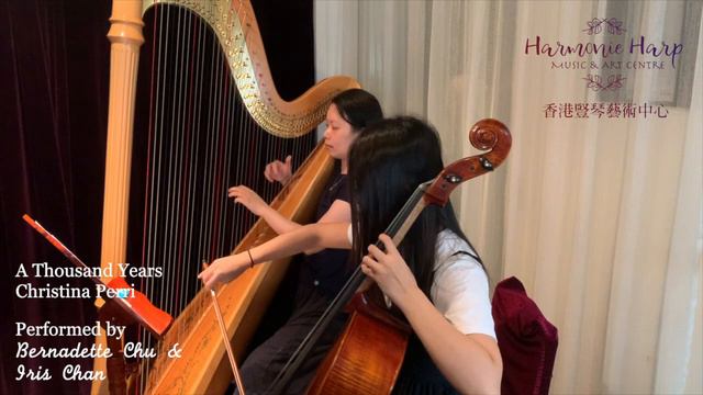 A Thousand Years Cello & Harp Duet смотреть онлайн