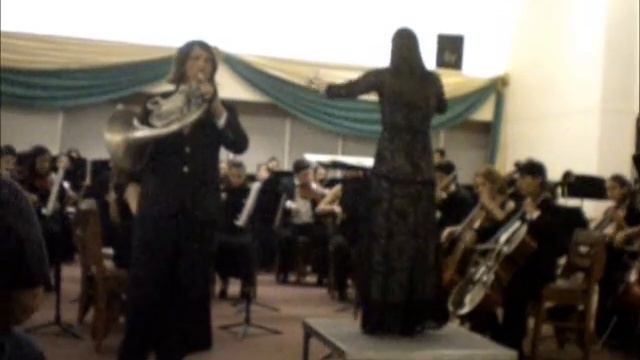 W.A.Mozart Horn Concerto Nr.3 KV.447 II.Romanze Walter Armstrong (Music High School) смотреть онлайн