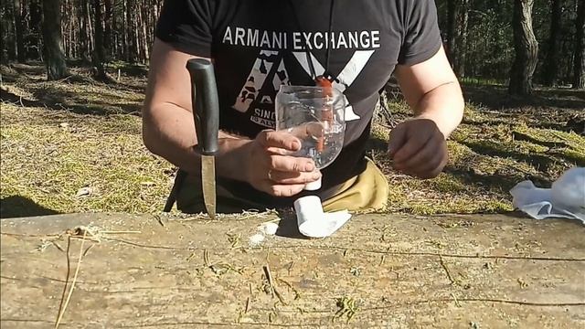 САМОДЕЛЬНЫЕ  ФИЛЬТРЫ ДЛЯ ВОДЫ В ПОХОДЕ. ФИЛЬТРУЮ ГРЯЗНУЮ ОЗЁРНУЮ ВОДУ. ЭКСПЕРИМЕНТ УДАЛСЯ