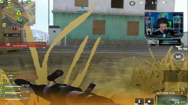 WARZONE MOBILE YA DISPONIBLE *COMO JUGAR CON MANDO + HUD* смотреть онлайн