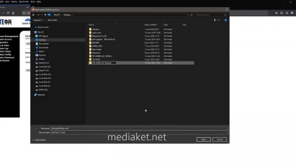 ZTE ZXDSL 831 modem - How to Backup and Restore modem configuration