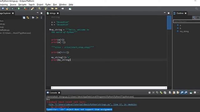Selenium With Python | Python Basics | Python String смотреть онлайн