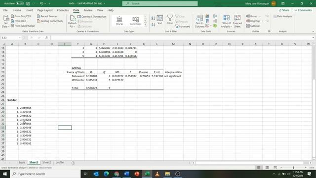 How to compute t-test and ANOVA in Microsoft Excel | Data Analysis смотреть онлайн