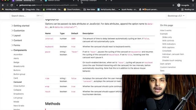 Bootstrap Carousel Tutorial In Hindi|Bootstrap 5 Carousel Responsive|Bootstrap 5 Carousel Tutorial смотреть онлайн