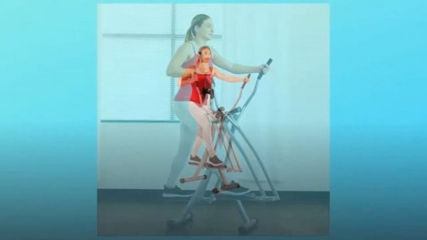 Sunny Health & Fitness SF-E902 Air Walk Trainer Elliptical Machine Glider Review