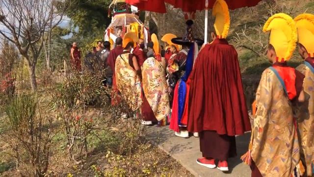 Last day of Mahakala puja at Pullahari Monastery #ratyear смотреть онлайн