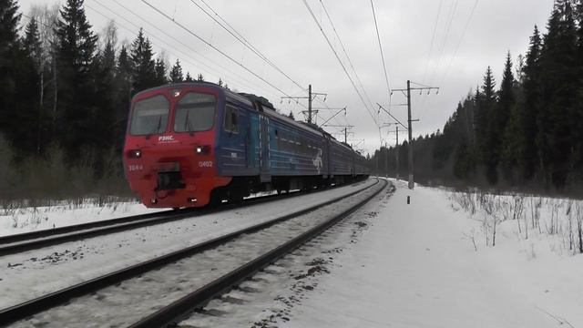 Электропоезд ЭД4М-0402 РЭКС смотреть онлайн