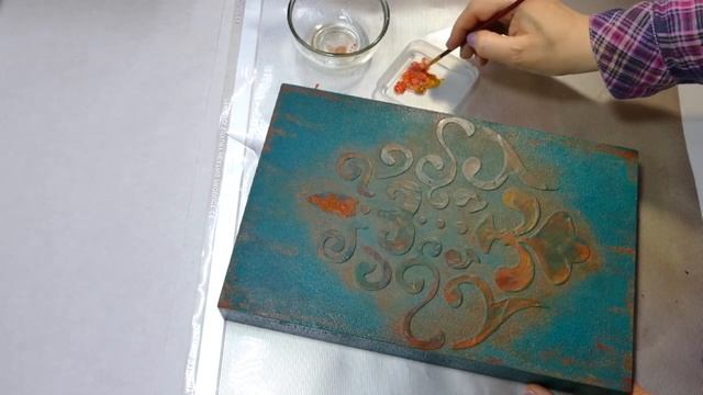 Интерьерное панно своими руками/ Панно/ DIY/Canvas смотреть онлайн