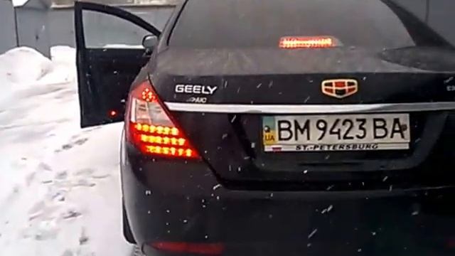 GEELY EMGRAND маленькая доработка задних фонарей смотреть онлайн