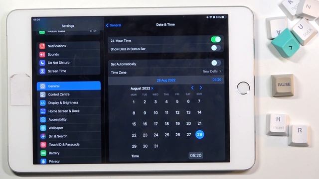 How to Change Date & Time in iPad Mini 4 – Find Time Zone Settings смотреть онлайн