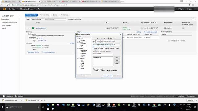 Tableau Data Connector: AWS EMR Hive смотреть онлайн
