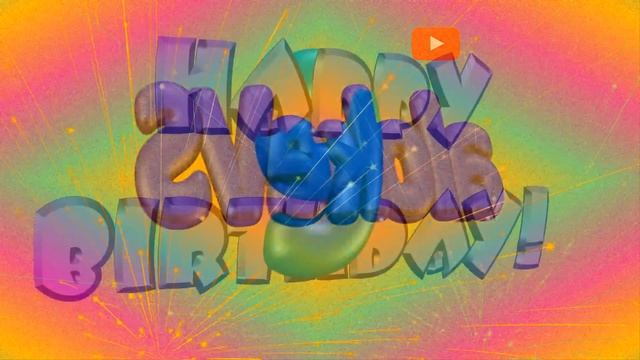 HAPPY 9th BIRTHDAY.? Baby Birthday 9 years.Footage ANIMATION ?Happy Birthday.Хеппи бездей смотреть онлайн