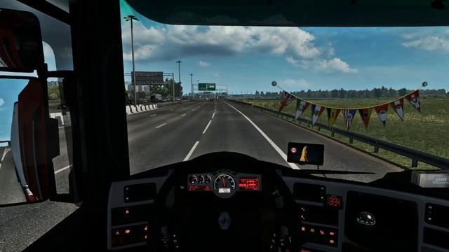 ETS 2 1.35 #1 - Псков- Выборг на Renault Magnum! смотреть онлайн