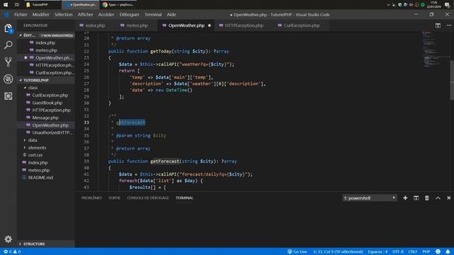 Apprendre le PHP : Chapitre 30, PHPDoc смотреть онлайн