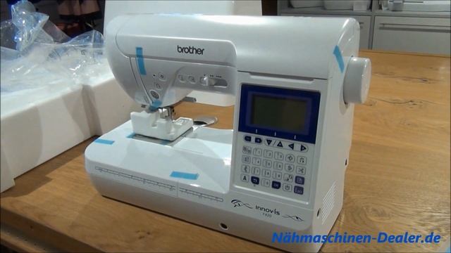 Brother Innov is F420 Nähmaschine deutsch смотреть онлайн