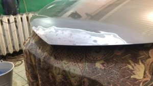 КАК САМОМУ ПОКРАСИТЬ  КАПОТ.ГОТОВИМ К ПОКРАСКЕ. (ЧАСТЬ1)