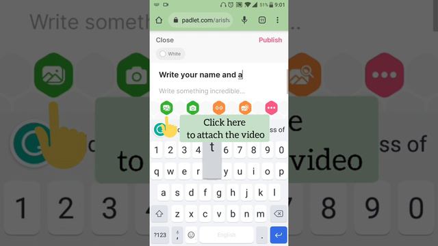 How to upload images and videos to padlet смотреть онлайн